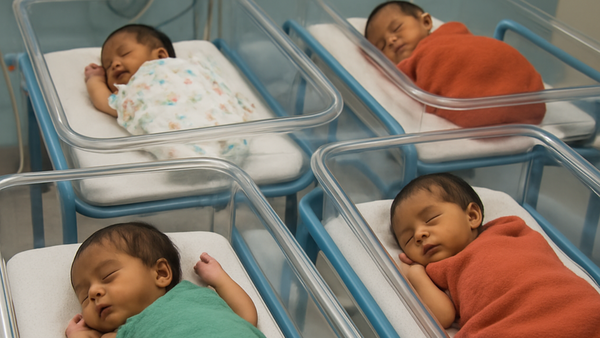 In rare case, UP woman delivers quadruplets over 5 days; firstborn dies