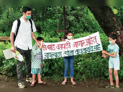 Citizens’ collective pledges to save 100 trees in Wardha