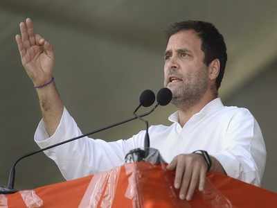 Congress president Rahul Gandhi: TRS is Telangana Rashtriya Sangh Parivar