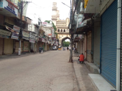 Hyderabad: Popular trade joints observe voluntary lockdown