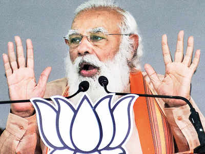 ‘Khela’ will end, ‘vikas’ start: Modi to Mamata