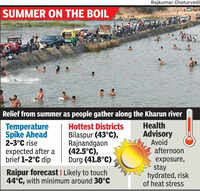 City set to touch 44&deg;C as heatwave returns