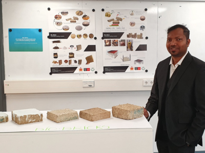 IIT Hyderabad and KIIT Bhubaneshwar researchers develop bio-bricks from agricultural waste