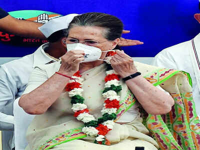 Yet to test negative for covid, Sonia seeks time from ED