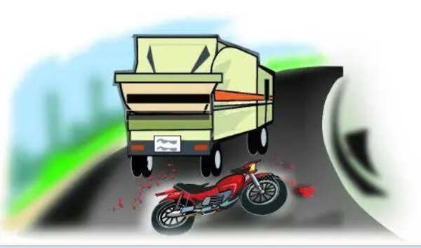 EV rider hits truck on Bengaluru-Nelamangala highway, dies