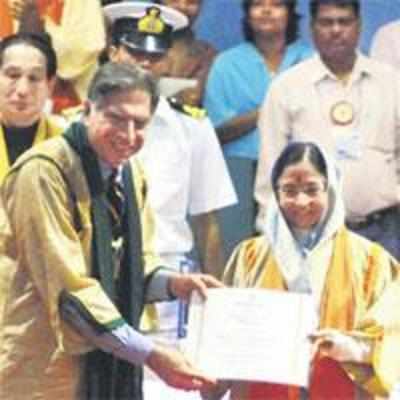 Ratan Tata gets smarter by a degree