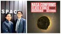 NASA confirms Class X girls have discovered an asteroid 