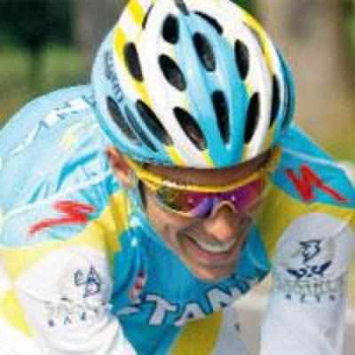 Cheerful Contador puts his trust in Astana