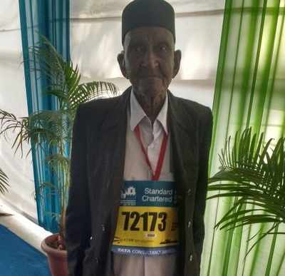 Mumbai Marathon 2017: Age no bar for 104-year-old Malegaon resident