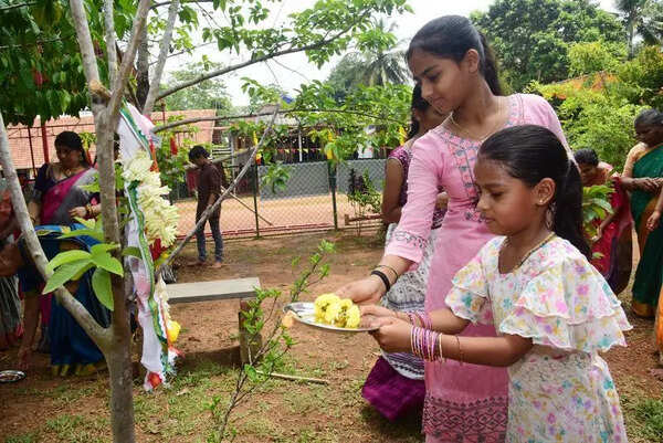 Karnataka govt school’s herbal garden doubles as classroom and shrine