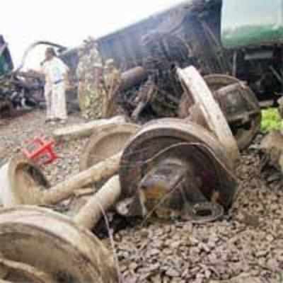 Blasts derail train in Assam, 1 dead