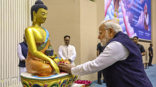 PM Modi celebrates International Abhidhamma Divas