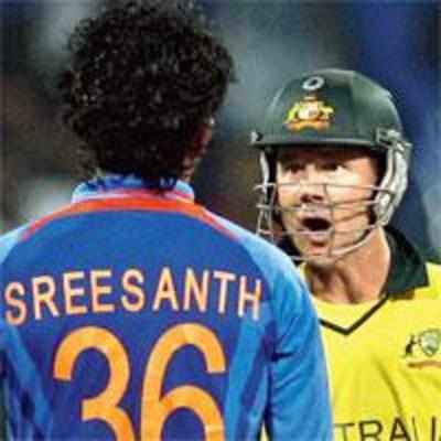 Dhoni advices Sree: Irritate opposition, not your team