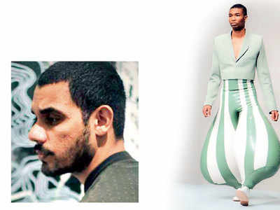 Harikrishnan KS' graduating collection makes a noise at the London College of Fashion