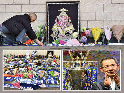Leicester City mourns as football club owner’s helicopter crashes with him on board