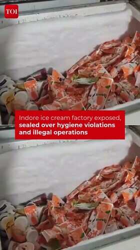 Indore Ice Cream Factory Sealed Over Hygiene Violations
