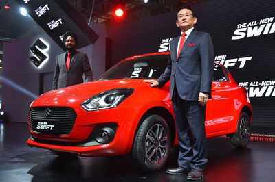 Maruti launches all-new version of Swift at Auto Expo