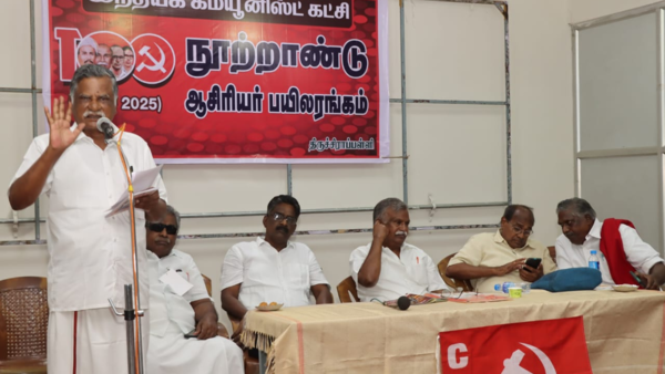 DMK alliance is intact; AIADMK is burning: CPI leader Mutharasan