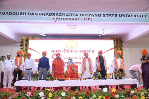 Ninth convocation ceremony of divyang varsity held