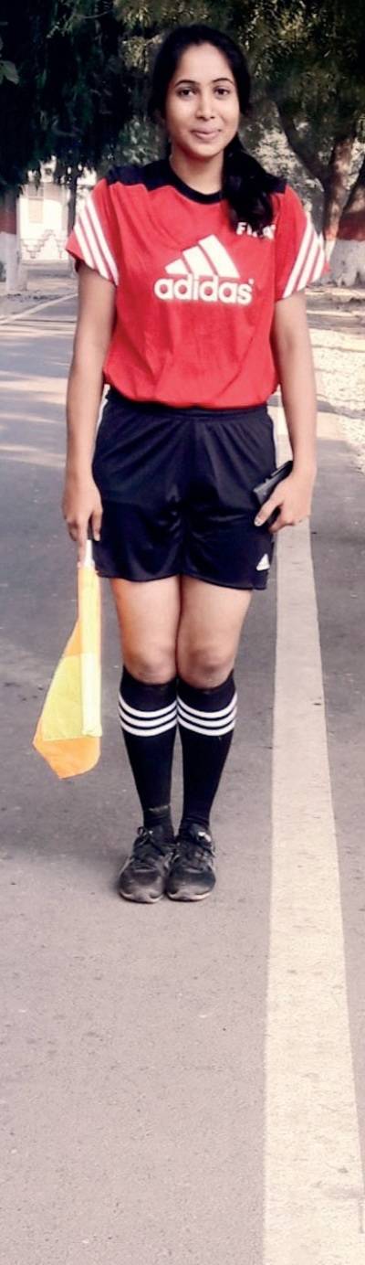 Bengaluru girl with the whistle: Poojana hopes to become Karnataka's 1st woman FIFA referee
