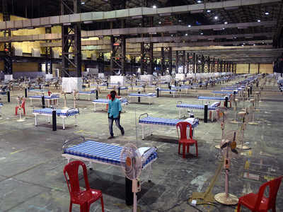 Housekeeping staff of BMC’s NESCO Covid-19 facility strike work over wages