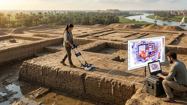 Buried for 2,500 years: giant lost structure discovered beneath Egypt’s Nile Delta