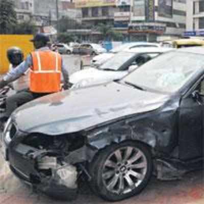 Another BMW hit and run in Delhi: 2 seriously injured