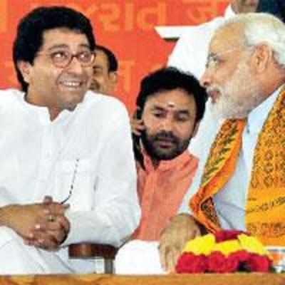 Modi, Raj's friendship may set the stage for BJP-MNS alliance