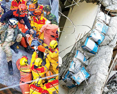 Girl, 8, rescued 60 hours after Taiwan quake