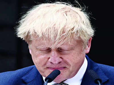 Boris  Johnson resigns, but it’s not a clean break