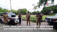 The singing cops are back with a fresh song, alerting people to follow SMS. Watch the video to find out... 