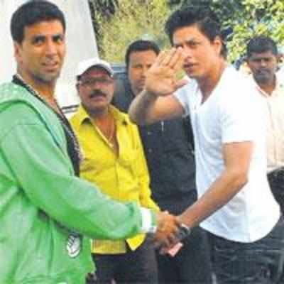 SRK-Akshay ceasefire