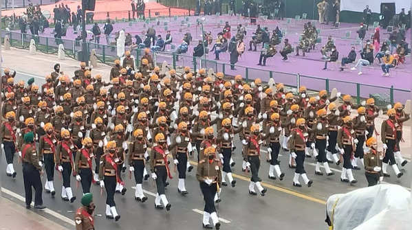 In Photos Republic Day Full Dress Rehearsal Held At Delhis Rajpath