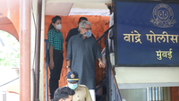 Sanjay Leela Bhansali arrives at Bandra police station to record his statement 