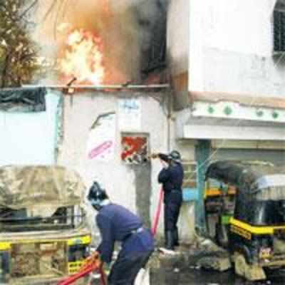 7/11 file damaged in police station fire