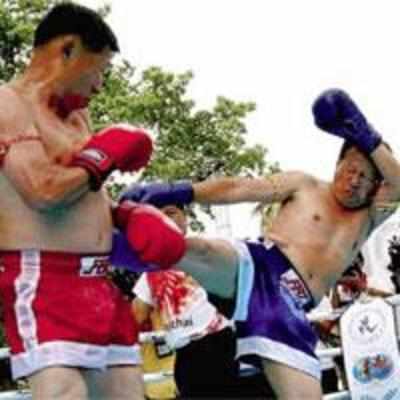 Thai senators trade blows