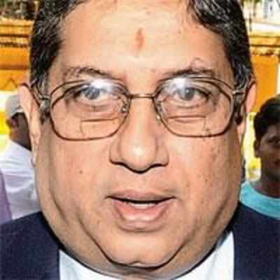 I was the fattest cat in the auction: Srinivasan