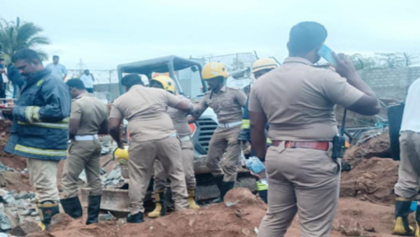 Four guest workers die as compound wall of Coimbatore college collapses