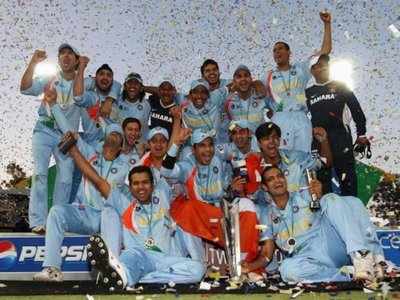 BCCI invokes nostalgia; shares picture of India's victory over Pakistan in the inaugural T20 World Cup, 2007