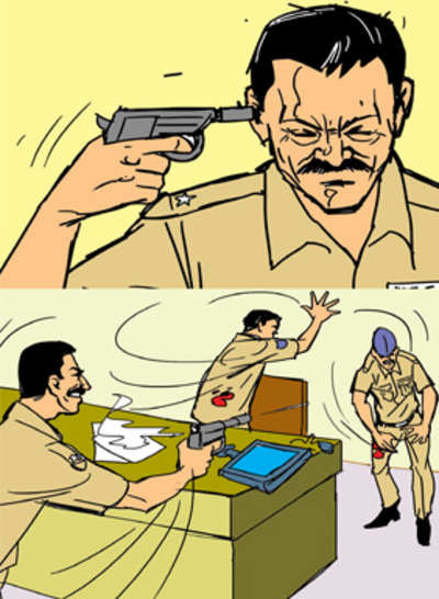 Upset over attendance rap, ASI Shoots Senior PI, Constable, kills self
