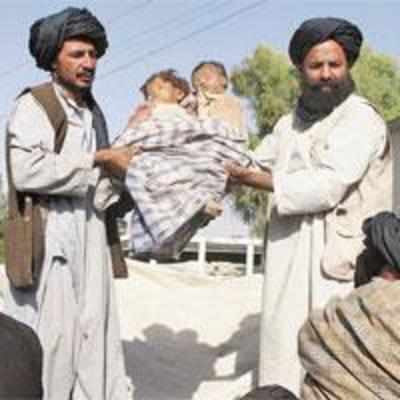 NATO air strike in Afghanistan kills a dozen kids, two women