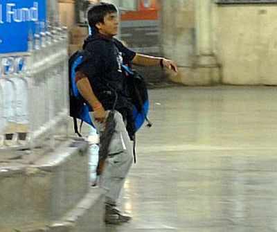 Pakistani terrorist Kasab.