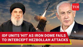 'Big Damage...': Hezbollah's Fierce Aerial Attack On Israeli Military Units; Iron Dome 'Fails' Again