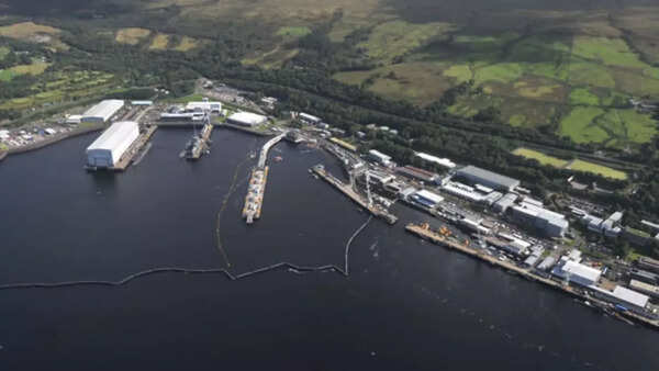 Iranian man, Romanian woman held after attempt to enter UK nuclear naval base amid Middle East tensions
