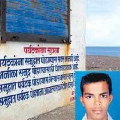 Teenager drowns at Arnala beach
