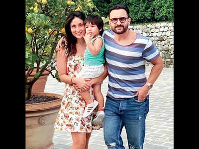 Photos: Saif Ali Khan is on a vacation with Kareena Kapoor and Taimur