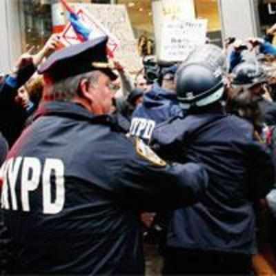 Authorities foil NY protest bid to shut downWall Street