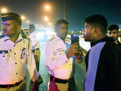 Thane records highest cases of drunk driving