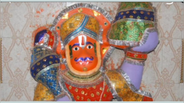 A miraculous Hanuman temple