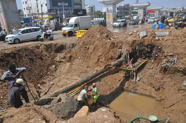 Uppal road stretch turns dust bowl, authorities promise action